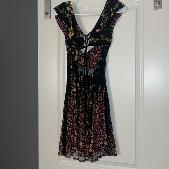 NWT Free People Floral Print Dress - Picture 4 of 6